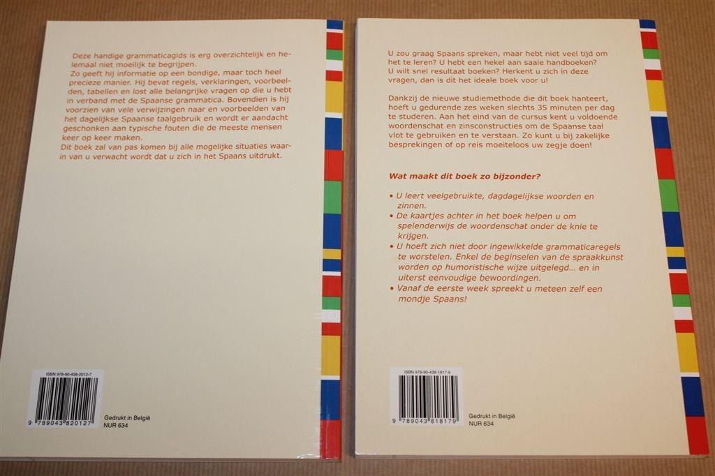 Snelcursus Spaans — In 6 Weken Spaans Leren [2 Delen], Ophalen of Verzenden, Zo goed als nieuw