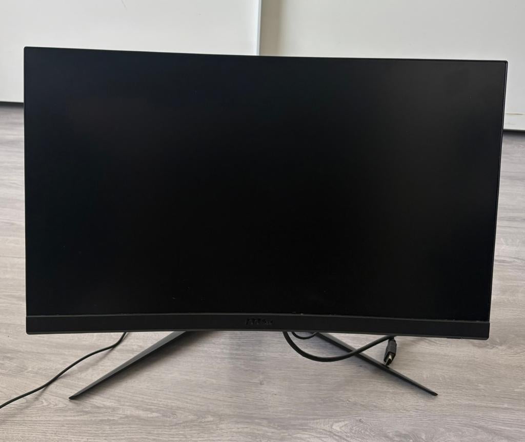 MSI curved gaming monitor, HDMI, Curved, Full HD, Zo goed als nieuw