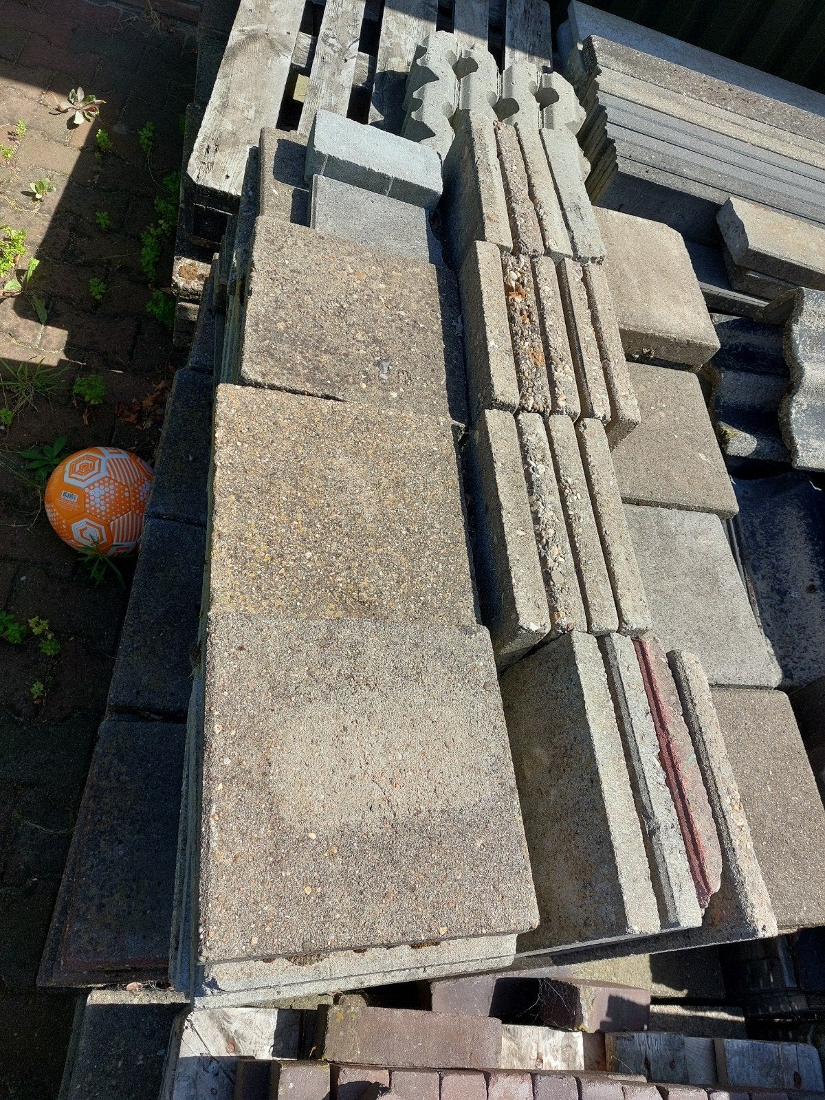 Gebruikte 30x30 tegels gratis, Ophalen, Overige materialen, Gebruikt, 5 tot 10 m²