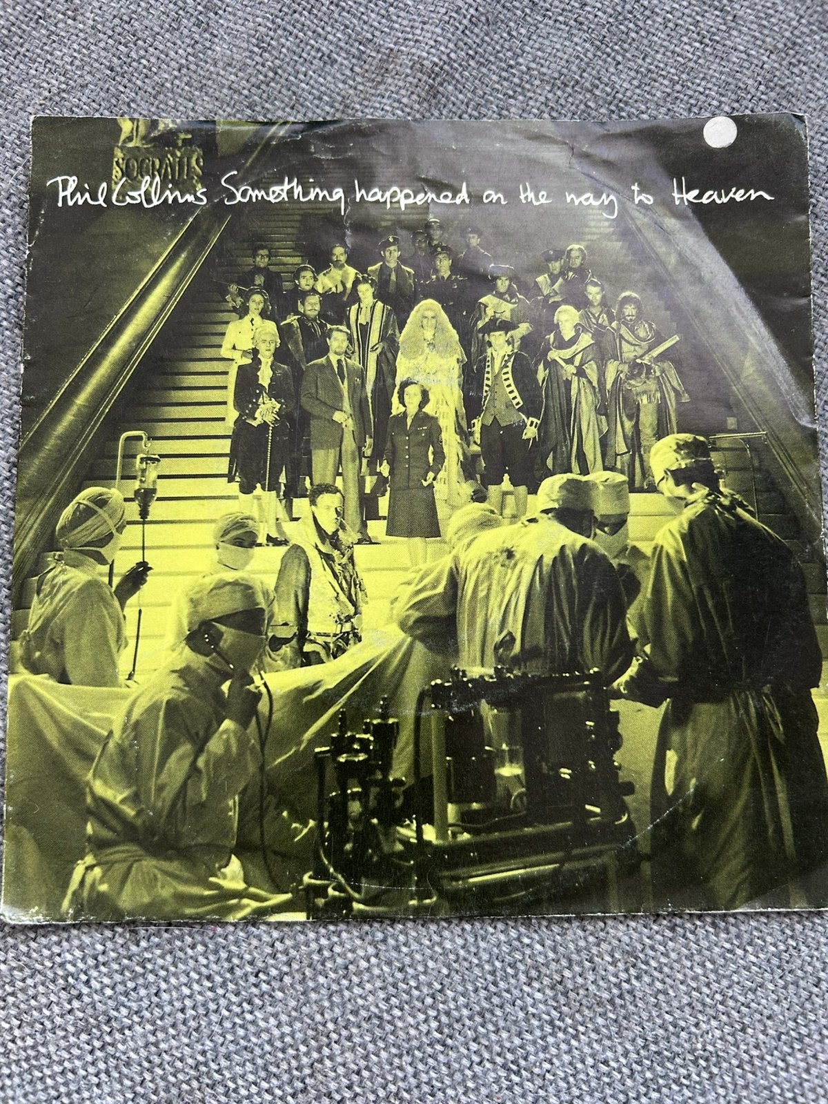 Phil Collins Somerhing Happened On The Way To Heaven, 7 inch, Single, Ophalen of Verzenden, Zo goed als nieuw