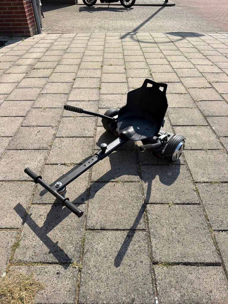 Hoverboard met Hoverkart - Zwart, Ophalen, Gebruikt