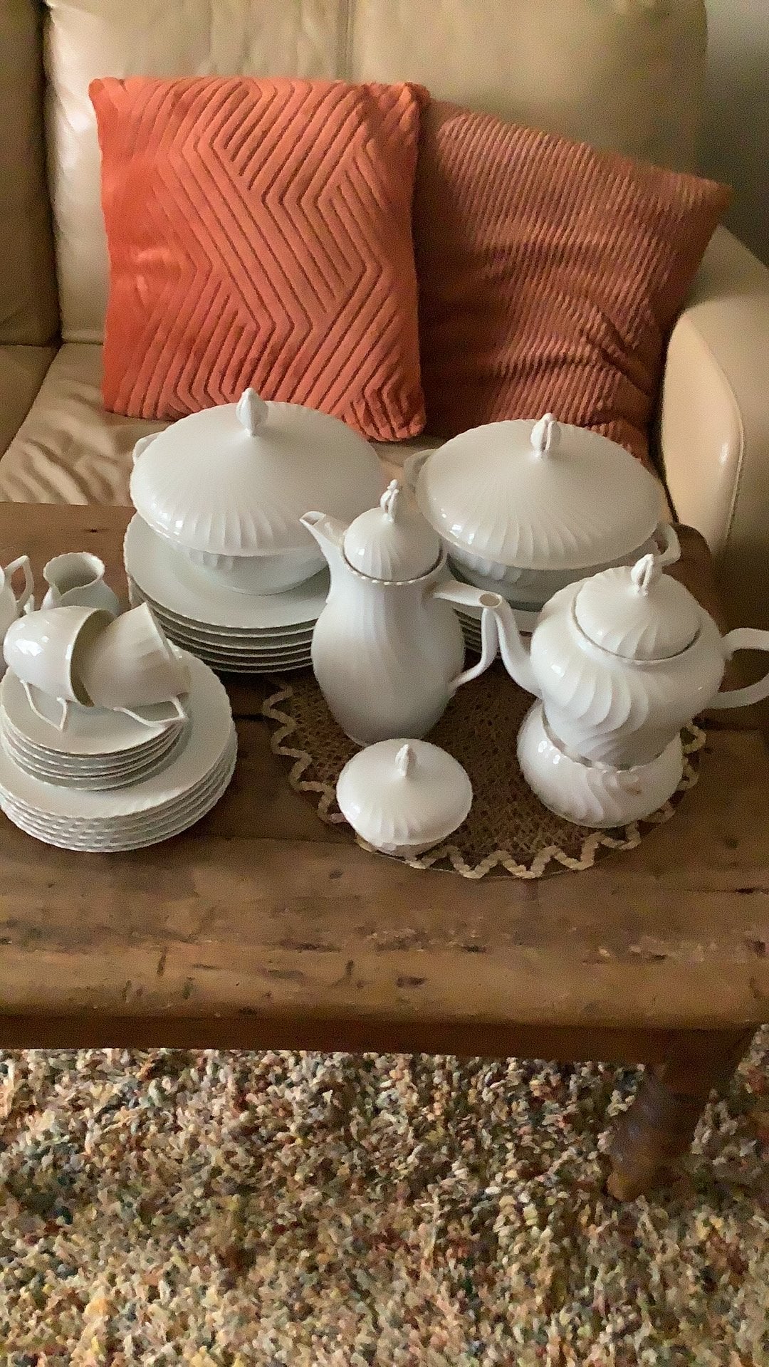 Servies Royal Tettau. Bavaria ., Ophalen, Overige merken, Vintage, Zo goed als nieuw