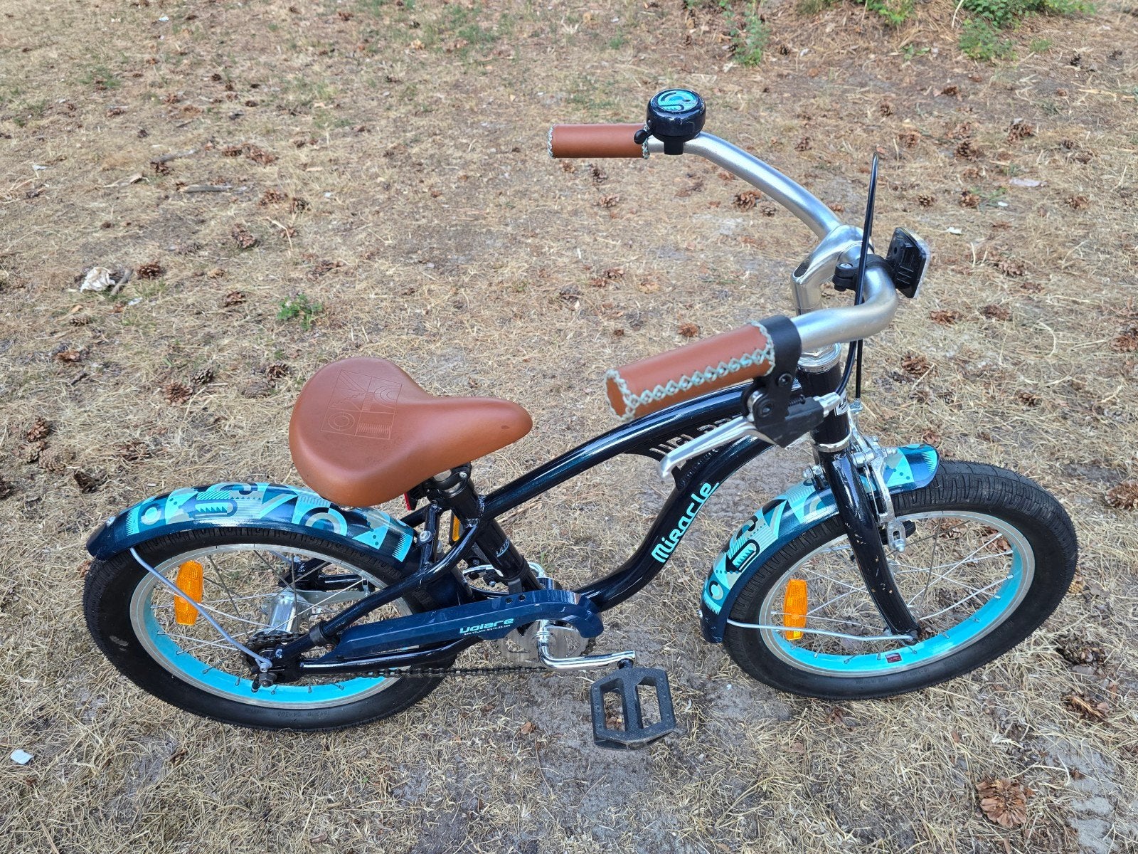 16 inch mooie fijn rijdende volare miracle kinderfiets, Ophalen, Terugtraprem, Volare, 16 tot 20 inch