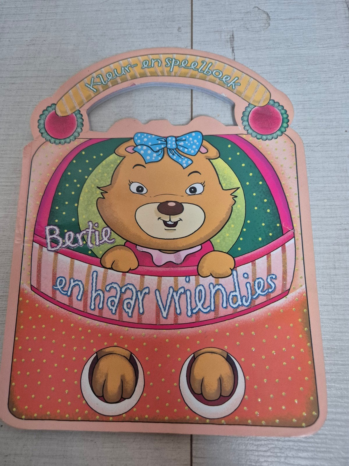 Doeboek: Kleur en speelboek: Bertie en haar vriendjes, Ophalen, Zo goed als nieuw