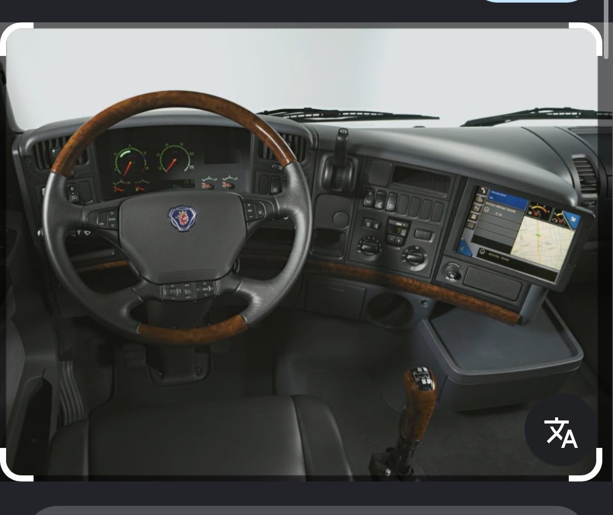 Gezocht:Scania r1 stuur met hout look en dashboard delen, Ophalen, Gebruikt