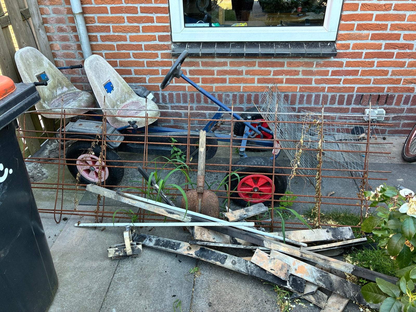 Oud ijzer, Ophalen, Gebruikt