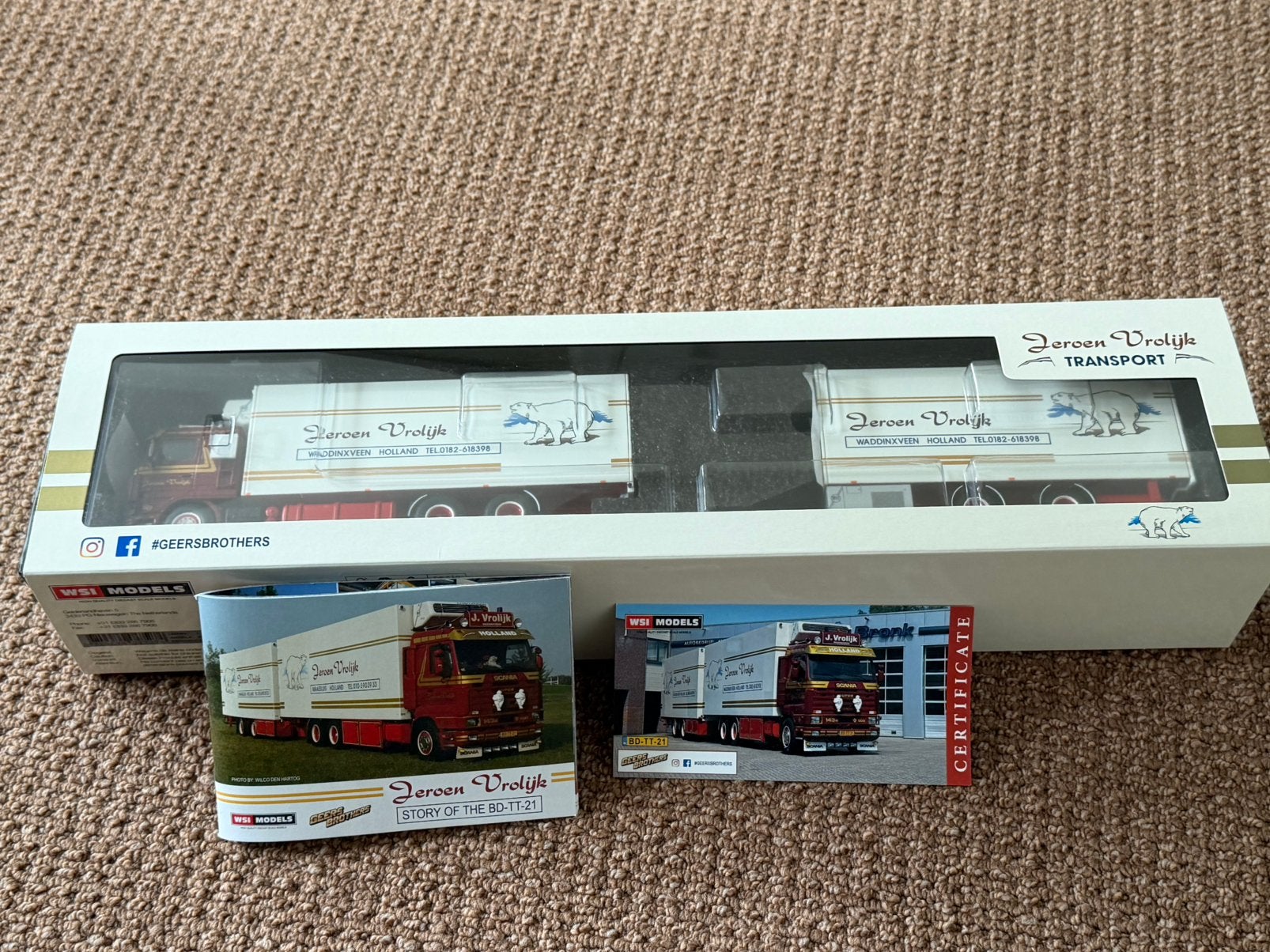 Wsi J.Vrolijk, Ophalen of Verzenden, Nieuw, Bus of Vrachtwagen, Wsi