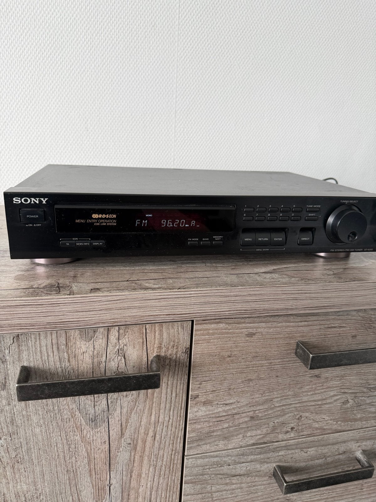 Sony ST-S315 FM/AM Stereo Tuner - Goede staat, Ophalen, Gebruikt, Analoog