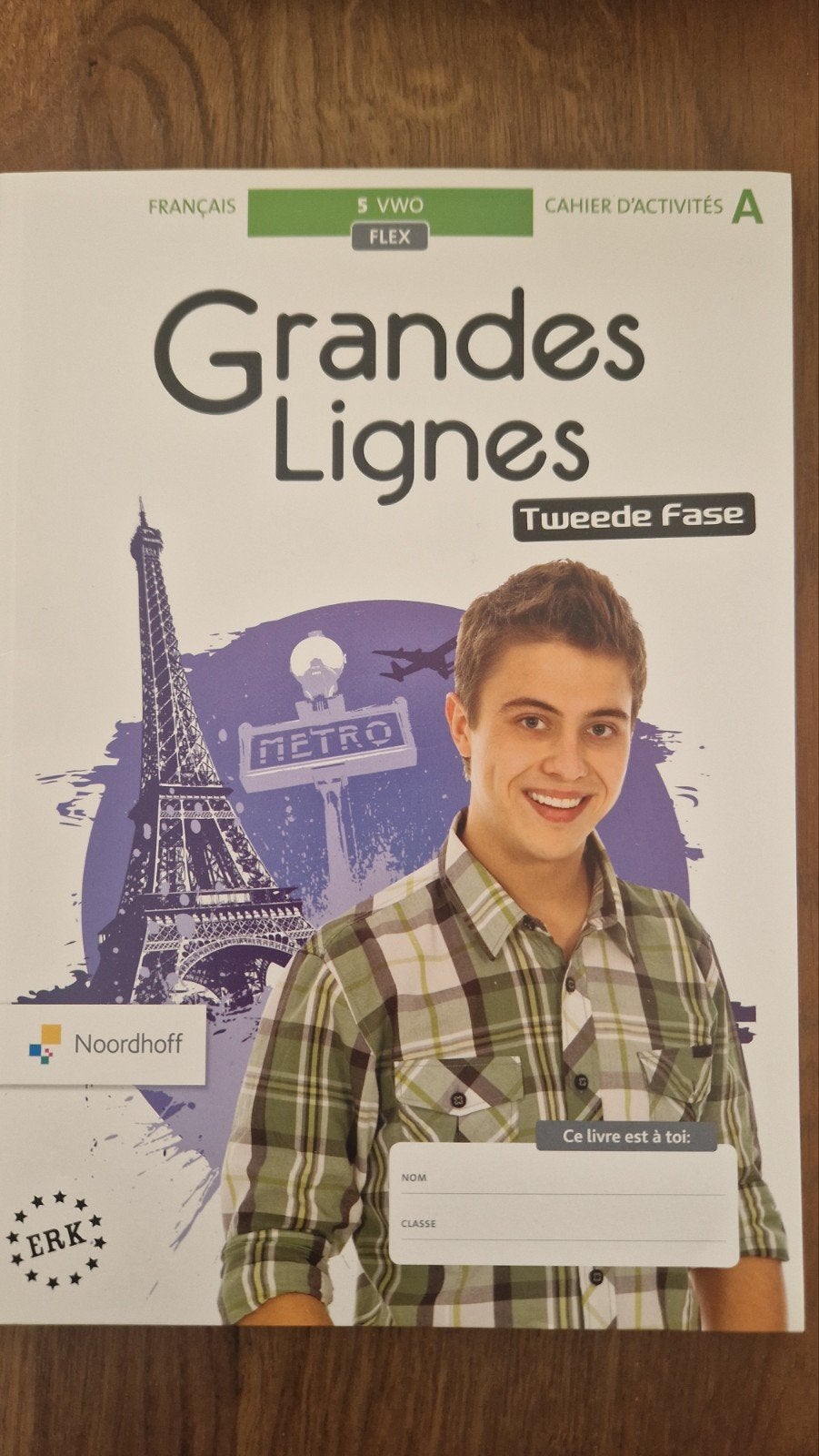 Grandes Lignes Frans 5 VWO FLEX Cahier d'activités A, Boeken, Schoolboeken, Gelezen, Frans, VWO, Noordhoff