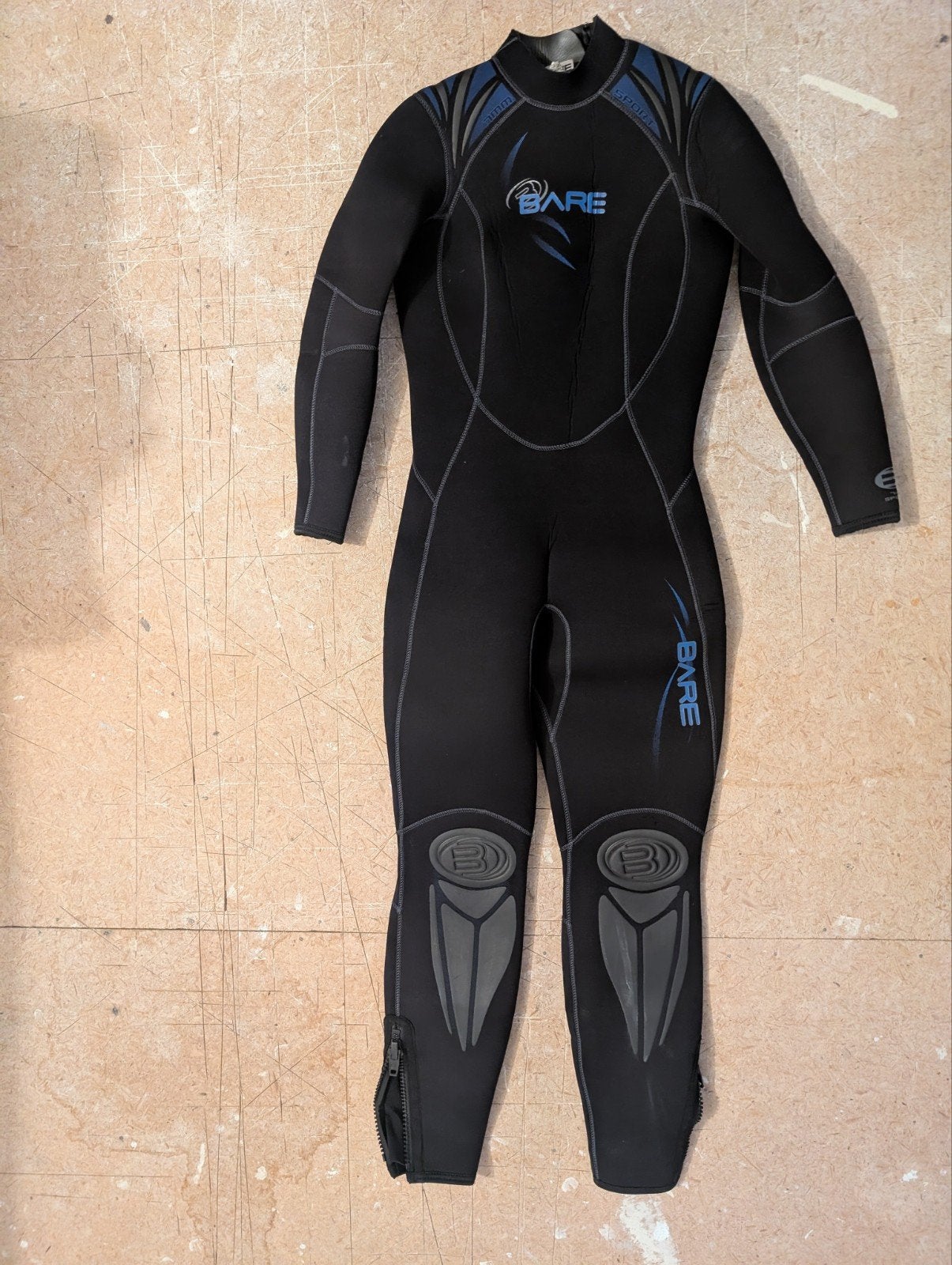 Bare Wetsuit 7mm - Maat 12, Wetsuit, Bare, Ophalen of Verzenden, Zo goed als nieuw