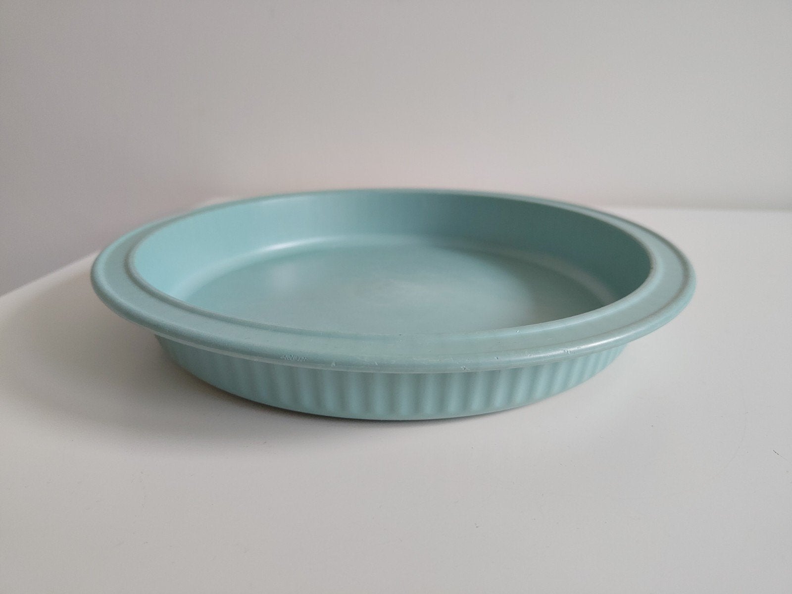 Tupperware schaal 23 cm - Oven en magnetron bestendig, Huis en Inrichting, Keuken | Tupperware, Schaal, Blauw, Ophalen of Verzenden