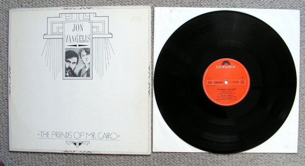 Jon And Vangelis – The Friends Of Mr Cairo 6 nrs LP 1981 ZG, Fotohoes, Ophalen of Verzenden, Zo goed als nieuw, 12 inch