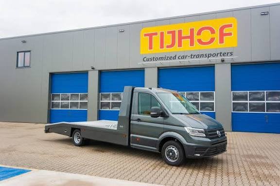 Tijhof oprijbak / oprijwagen autotransporter, Ophalen, Gebruikt
