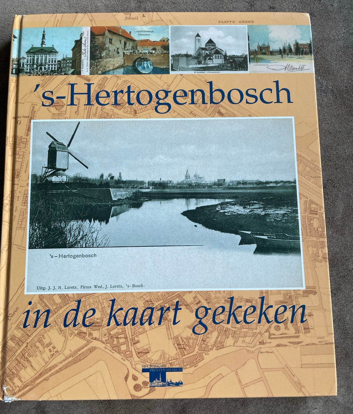 S-Hertogenbosch in de kaart gekeken, Boeken, Ophalen of Verzenden, 20e eeuw of later, Gelezen