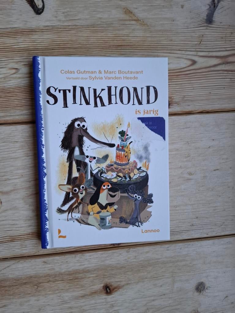 Stinkhond is jarig, Boeken, Ophalen of Verzenden, Zo goed als nieuw