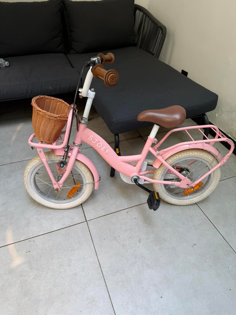 Kinderfiets 14 inch, Ophalen of Verzenden, Zo goed als nieuw, 14 inch of minder