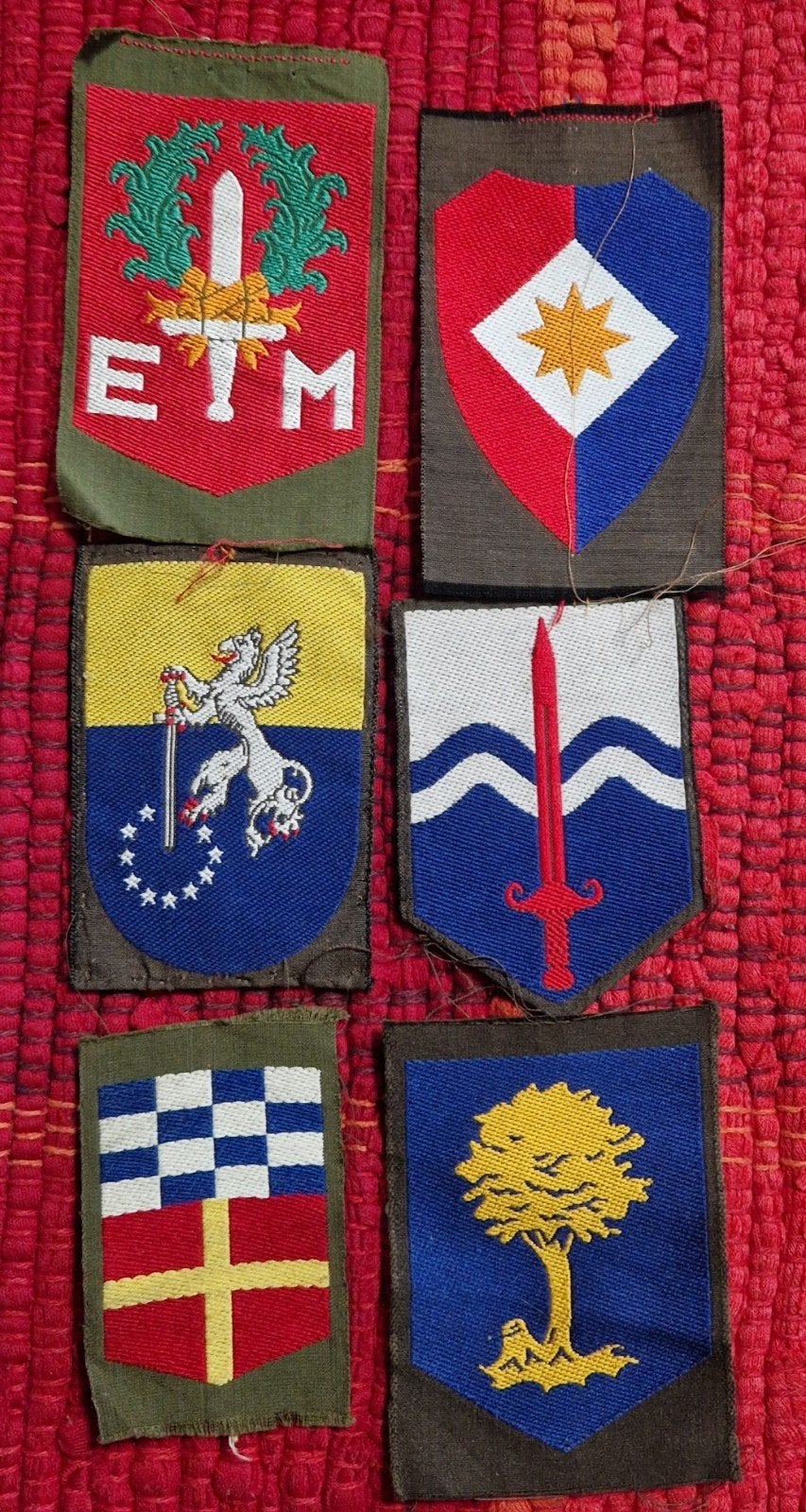 Militaire Emblemen/Badges - Diverse Eenheden. Los te koop, Verzamelen, Ophalen of Verzenden, Landmacht, Overige gebieden, Embleem of Badge