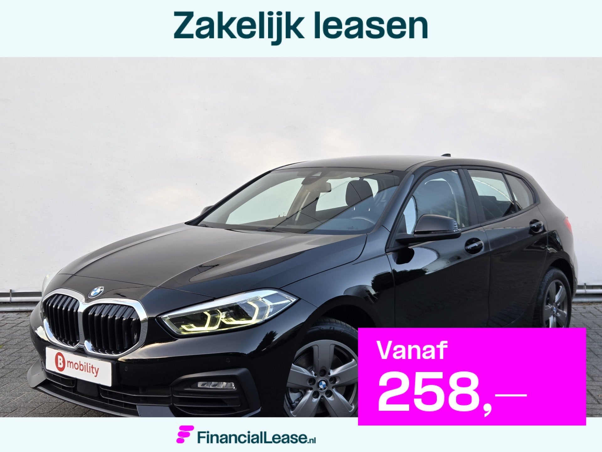 BMW 1 Serie 116i Business Edition Automaat Apple CarPlay NL, Stof, Gebruikt, Zwart, Origineel Nederlands