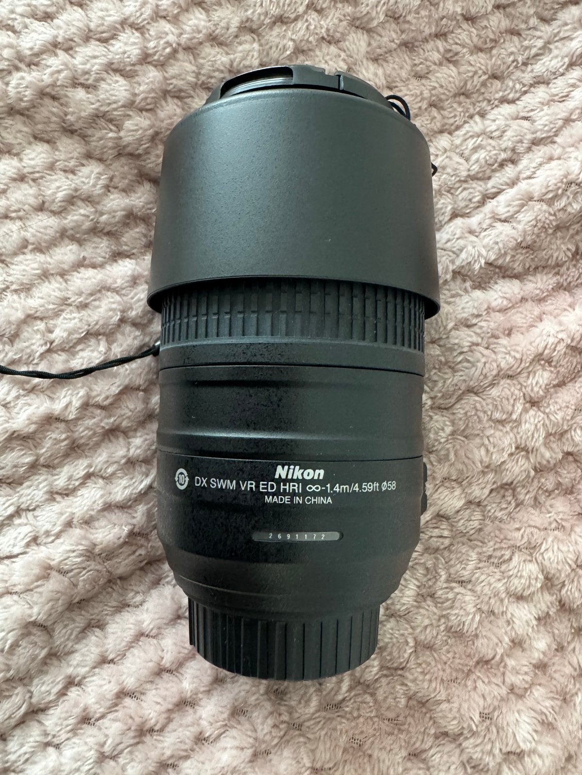 Nikon AF-S DX Nikkor 55-300mm f/4.5-5.6G ED VR lens, Audio, Tv en Foto, Fotografie | Lenzen en Objectieven, Gebruikt, Autofocus