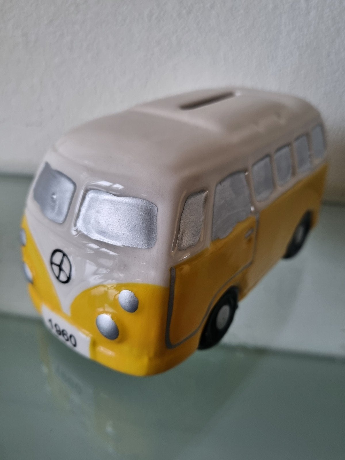 SPAARPOT VOLKSWAGEN,14cm, Keramiek, Igst!, Ophalen of Verzenden, Zo goed als nieuw, Jongen of Meisje