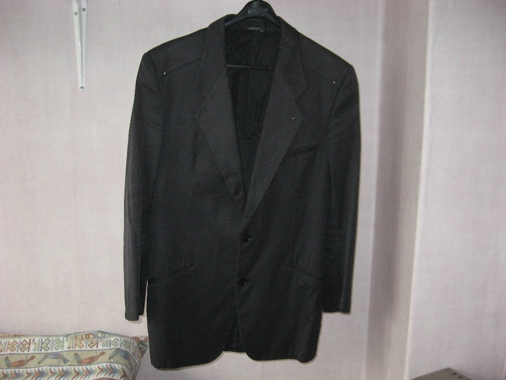Zwart Sportief Colbert Italian style  maat 48, Ophalen of Verzenden, Zo goed als nieuw, Maat 48/50 (M), Zwart