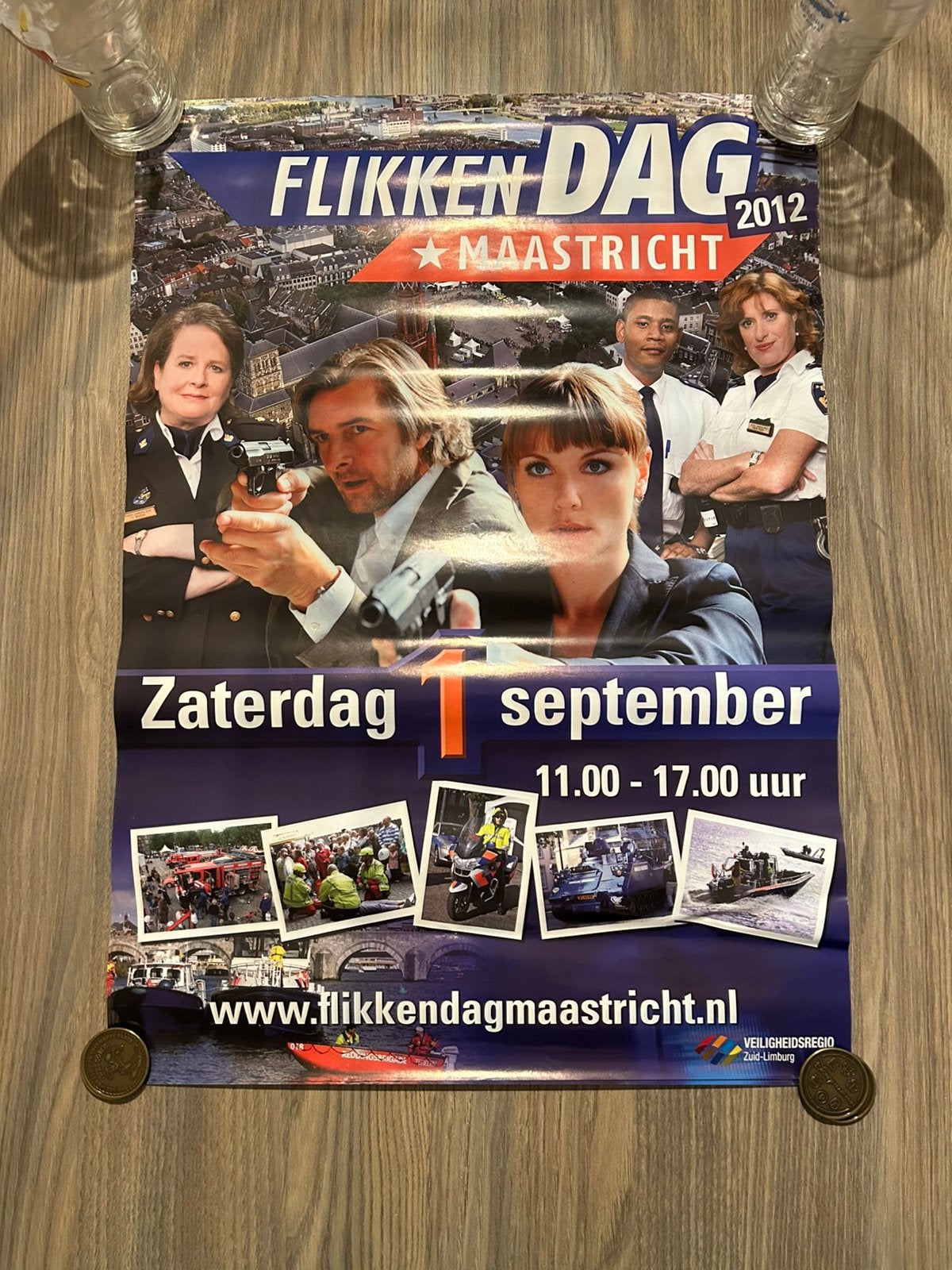 Flikken Maastricht Flikken Dag Poster, Ophalen, Gebruikt, Tv, Poster