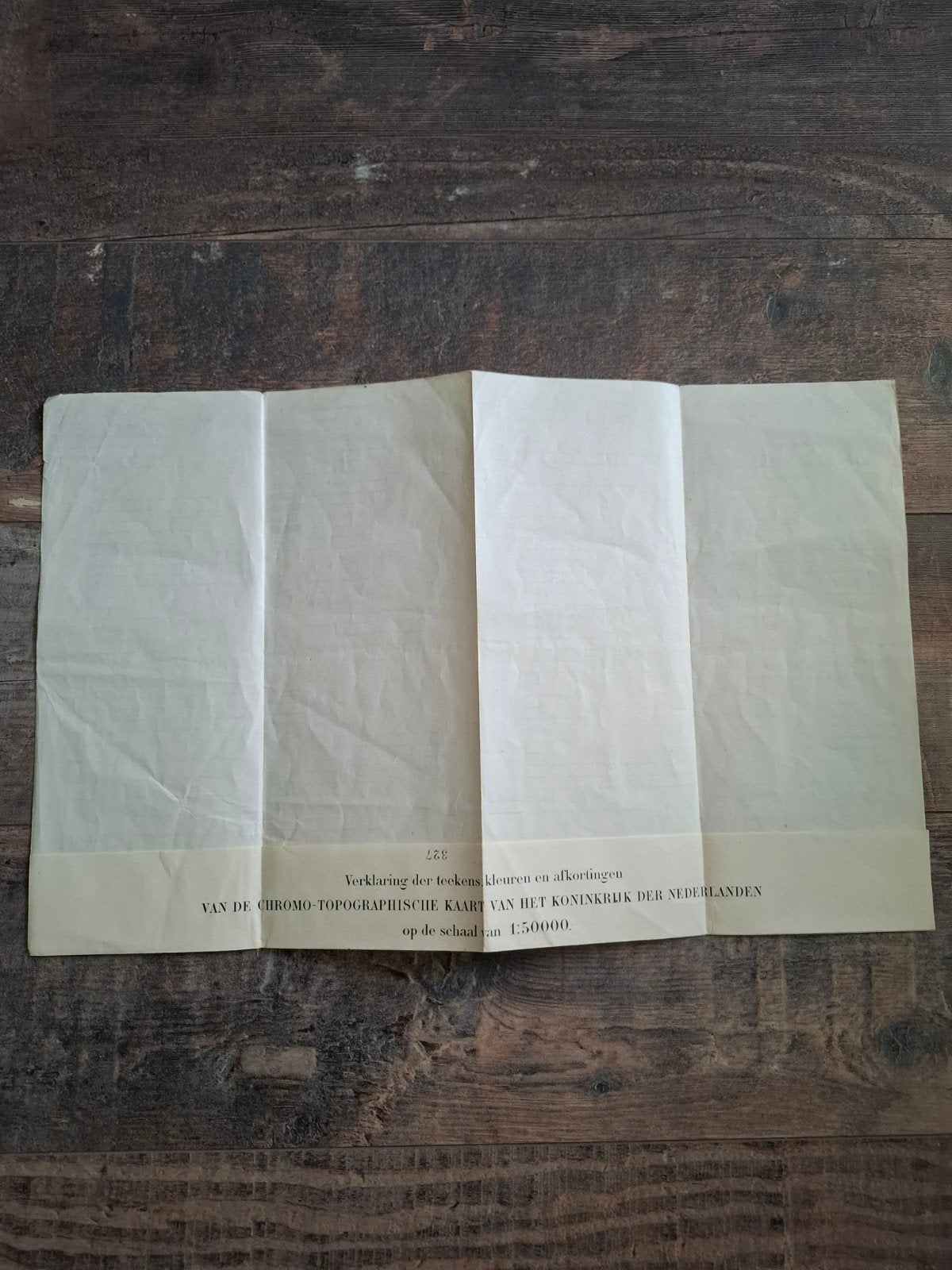 verklaring der tekens van een stafkaart, Ophalen of Verzenden