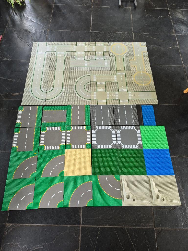 Lego Baseplates / Grondplaten 48x, Ophalen of Verzenden, Gebruikt, Grondplaat, Lego