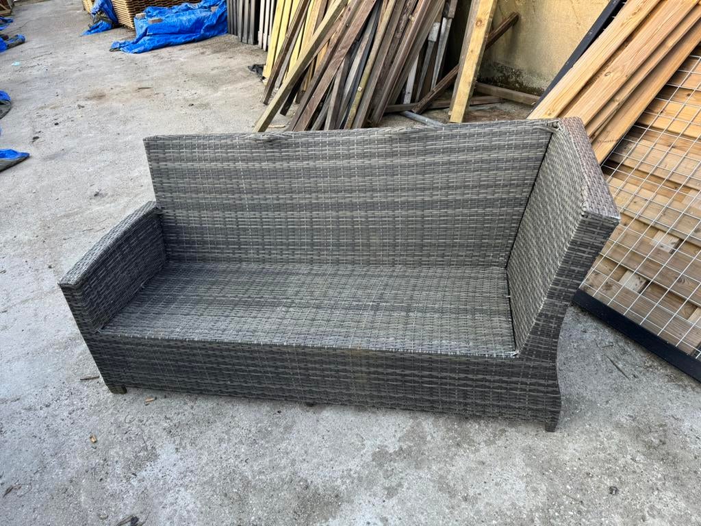 Lounge set! 2 banken, Ophalen, Gebruikt, 6 zitplaatsen, Loungeset