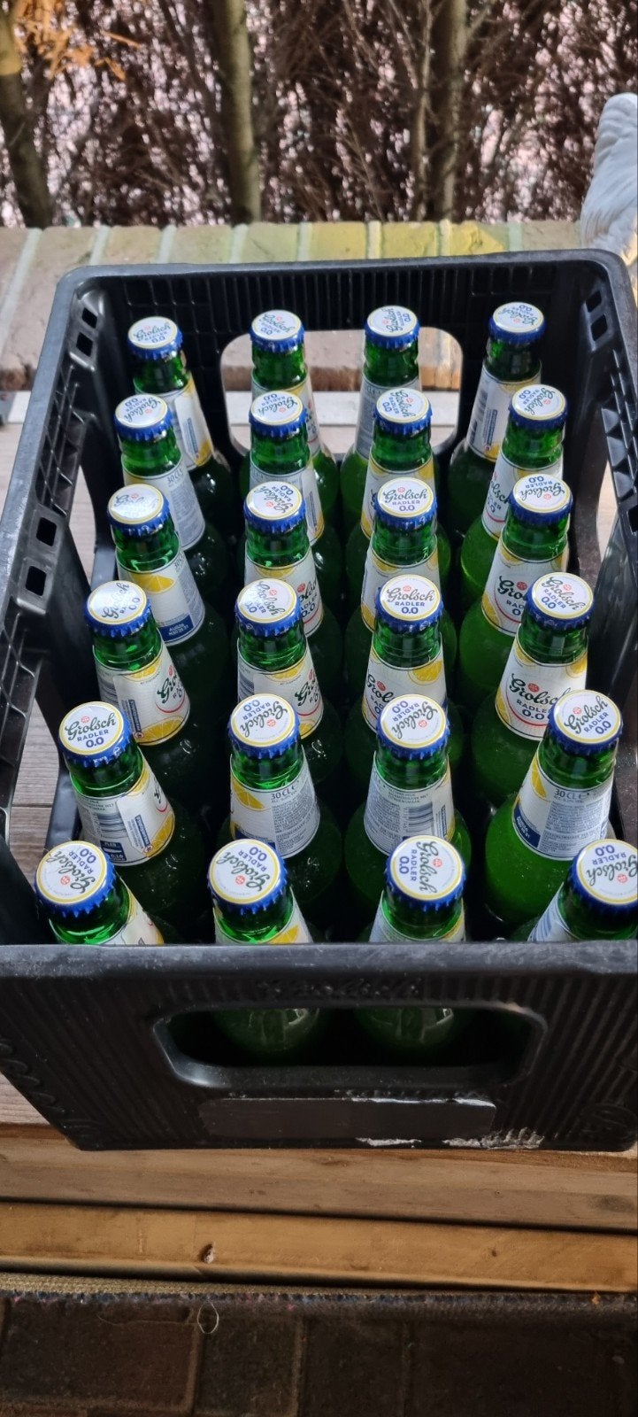 Krat Grolsch Radler 0.0, Ophalen