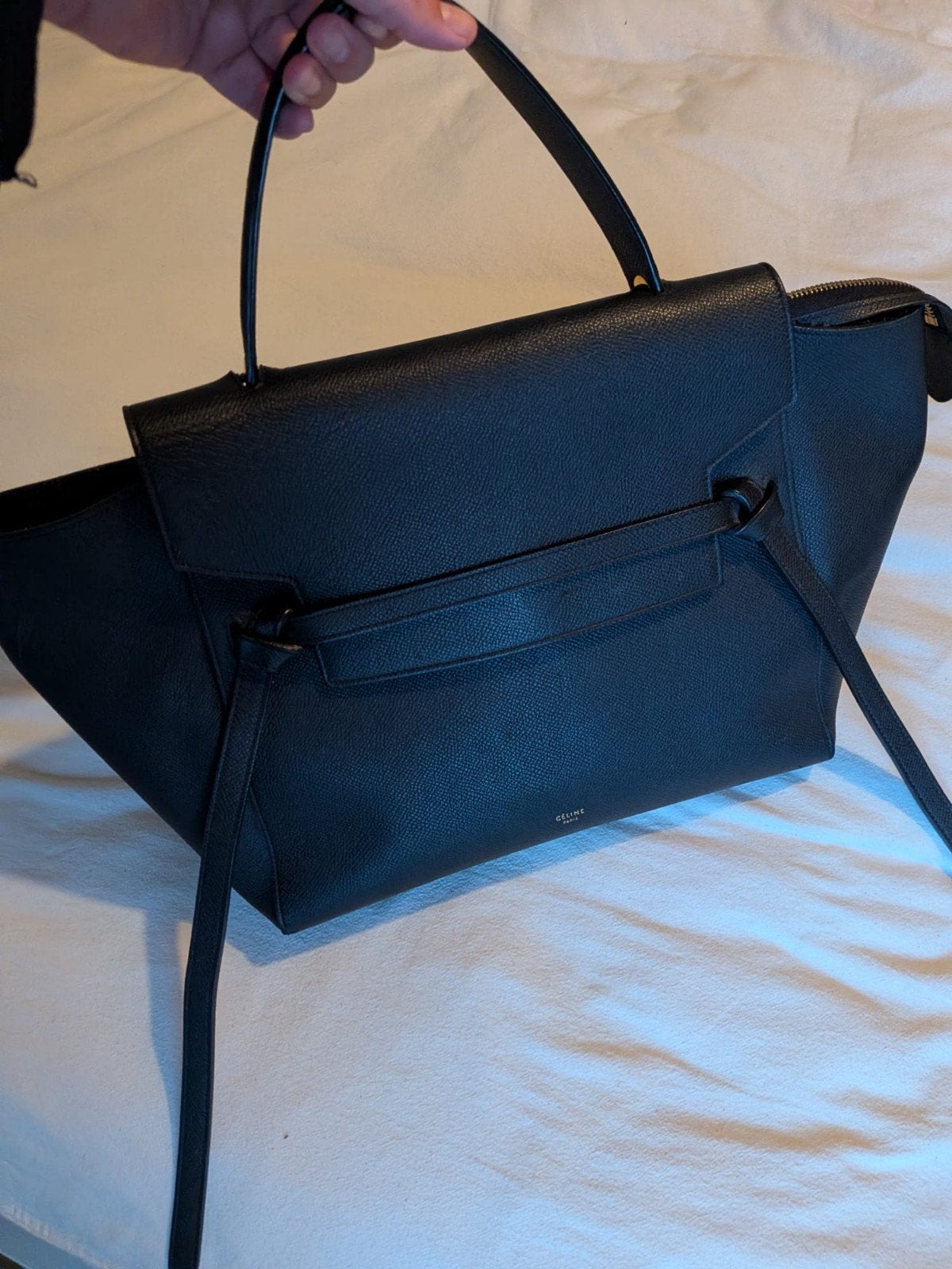 Celine Belt Bag - Grootste variant met dust bag, Ophalen, Zo goed als nieuw, Zwart, Handtas