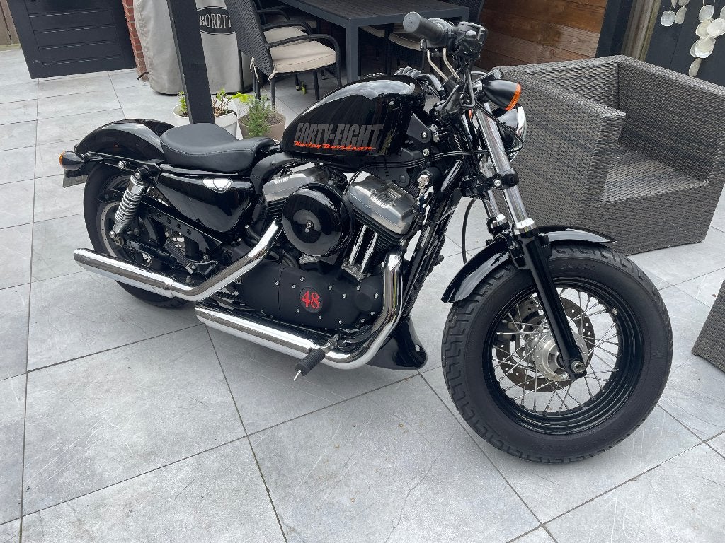 Harley-Davidson Forty-Eight 1200 | 2010 | 12.000 km, 2 cilinders, Occasion, 1202 cc, Particulier