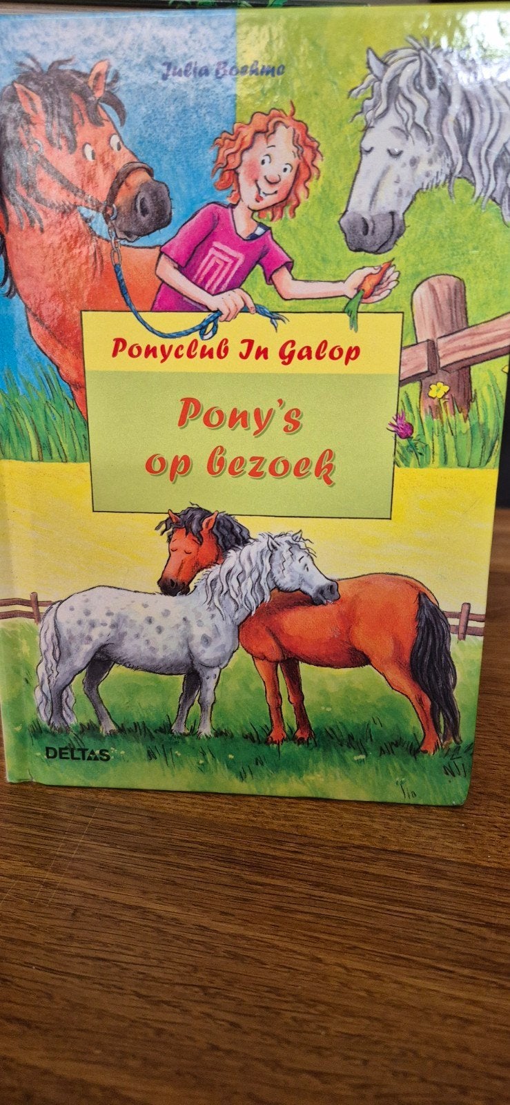 Ponyclub In Galop - Pony's op bezoek, Ophalen of Verzenden, Zo goed als nieuw, Julia Boehme, Fictie algemeen