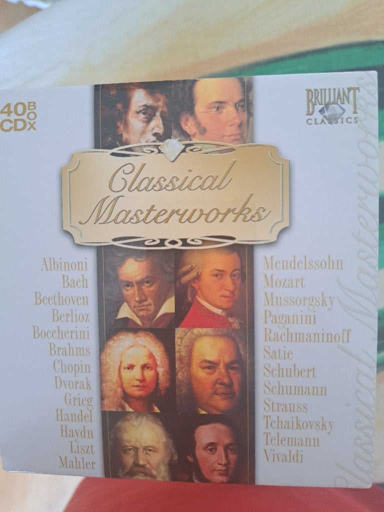 Various – Classical Masterworks 40CD Box Set, Boxset, Overige componisten, Overige typen, Ophalen of Verzenden