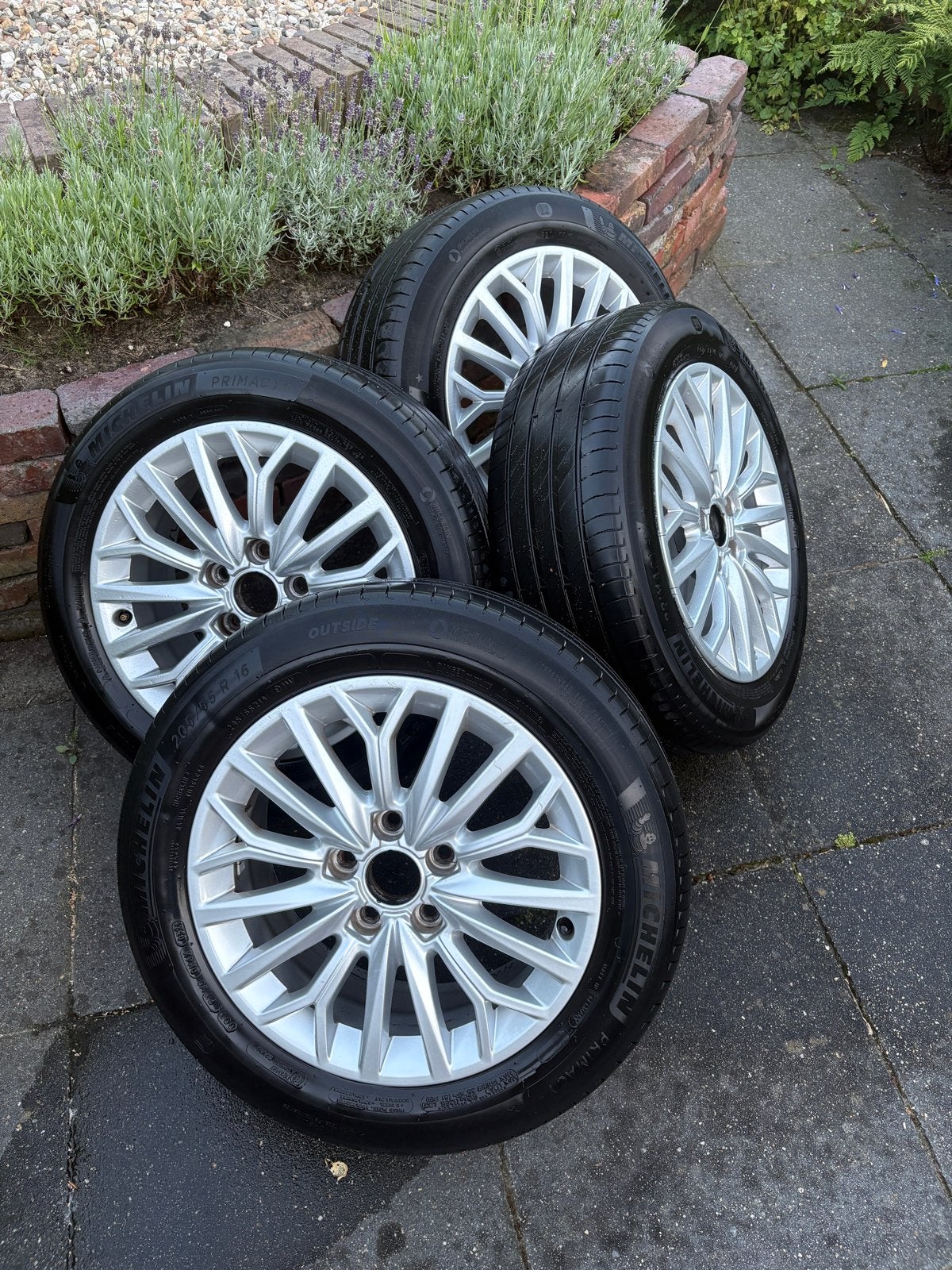 Originele Audi A3 velgen 205/55 R16, Ophalen, Gebruikt, 16 inch, Banden en Velgen