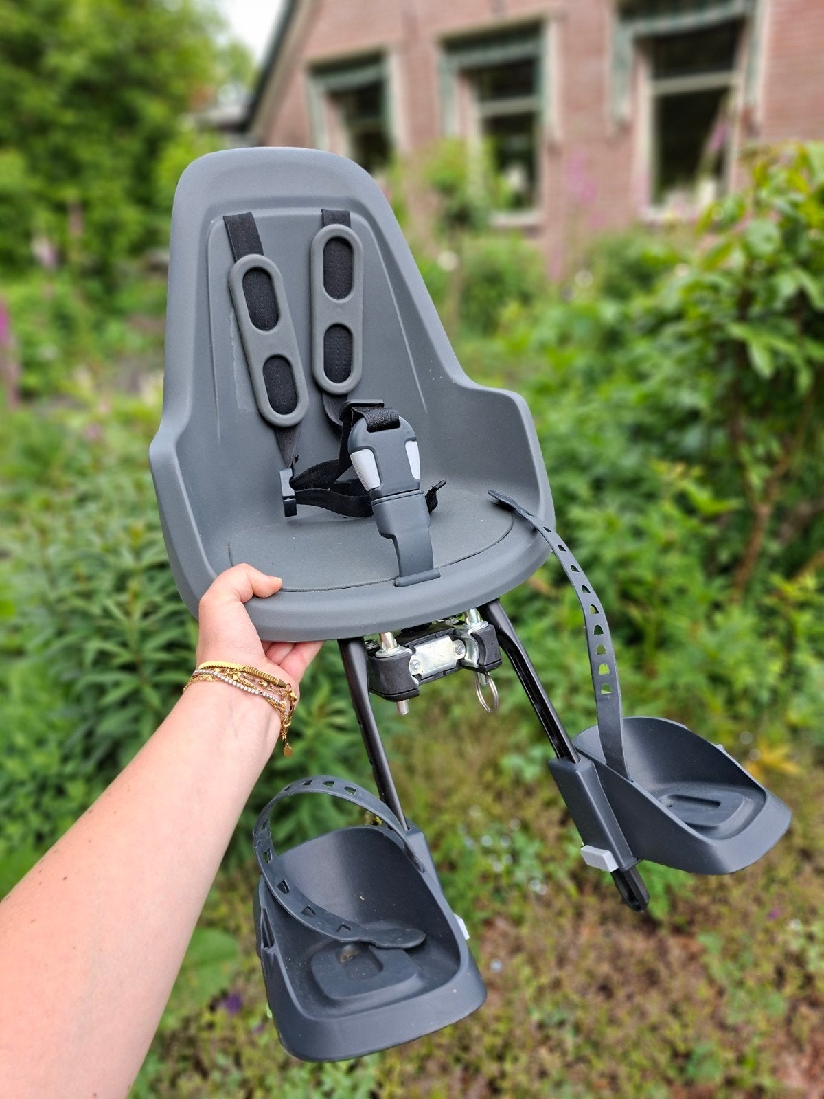 Bobike fietsstoeltje voorop, Fietsen en Brommers, Fietsaccessoires | Fietsstoeltjes, Voorzitje, Ophalen of Verzenden, Bobike, 0 t/m 13 kg