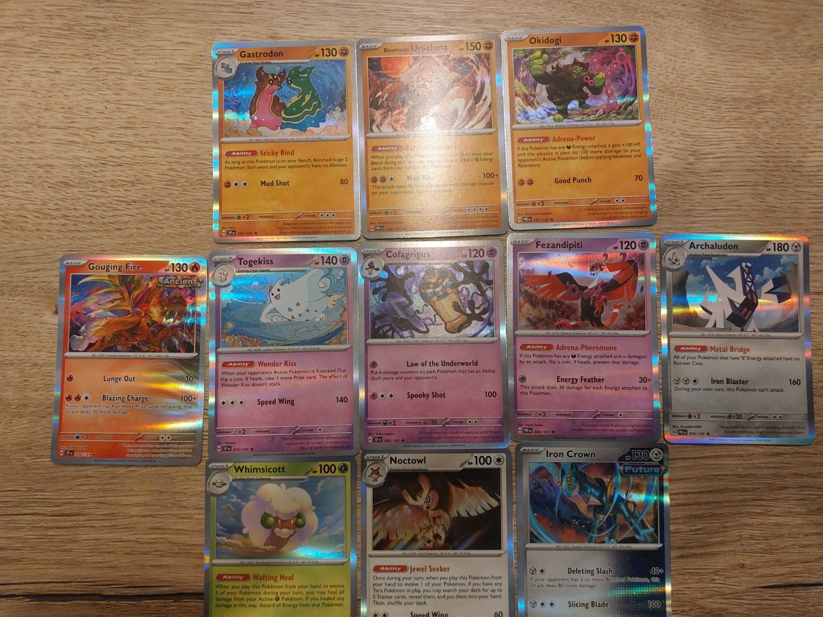 Diverse Pokémon Kaarten Collectie - Holo en Zeldzaam, Ophalen of Verzenden, Zo goed als nieuw, Meerdere kaarten, Foil