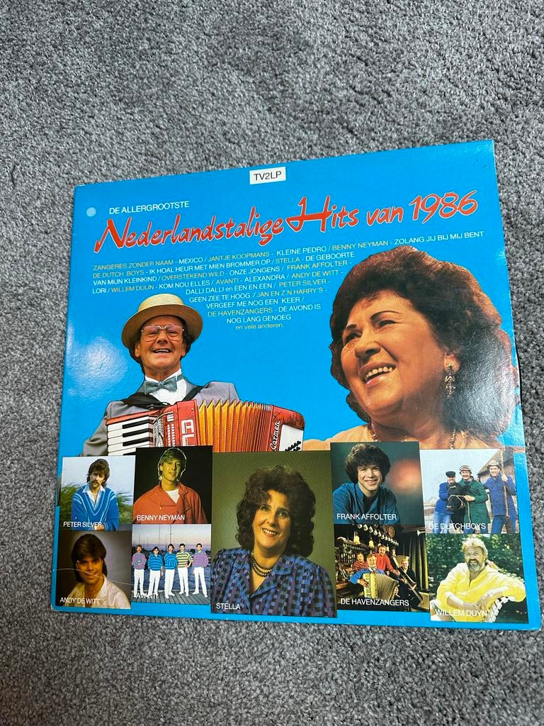 De Allergrootste Nederlandstalige Hits van 1986 LP, Ophalen of Verzenden, Zo goed als nieuw, 12 inch, Levenslied of Smartlap