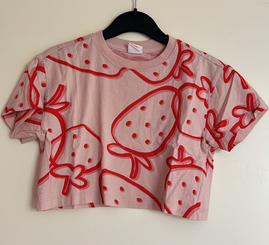 hema tshirt maat 86/92, Kinderen en Baby's, Babykleding | Maat 86, Meisje, Ophalen of Verzenden, Zo goed als nieuw, Hema