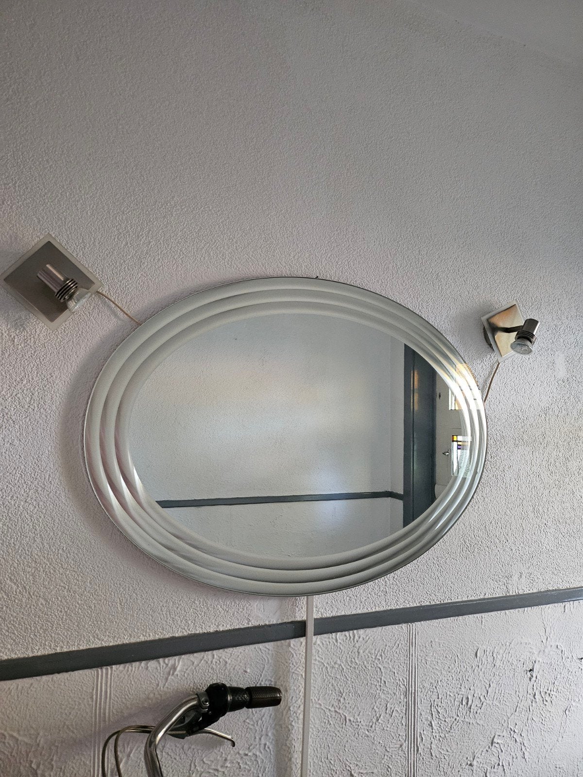 Ovale spiegel, Ophalen, Ovaal, Minder dan 50 cm, Minder dan 100 cm