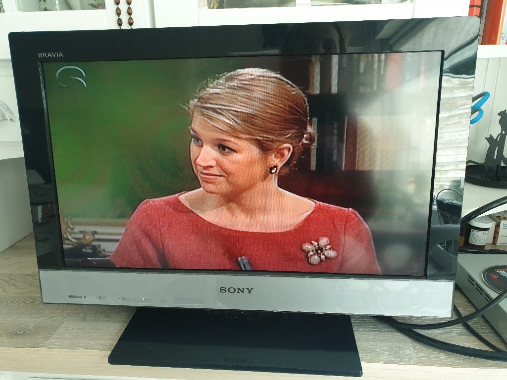 Zwarte sony bravia kdl22ex302, Audio, Tv en Foto, Televisies, Gebruikt, 50 Hz, Ophalen of Verzenden, Sony