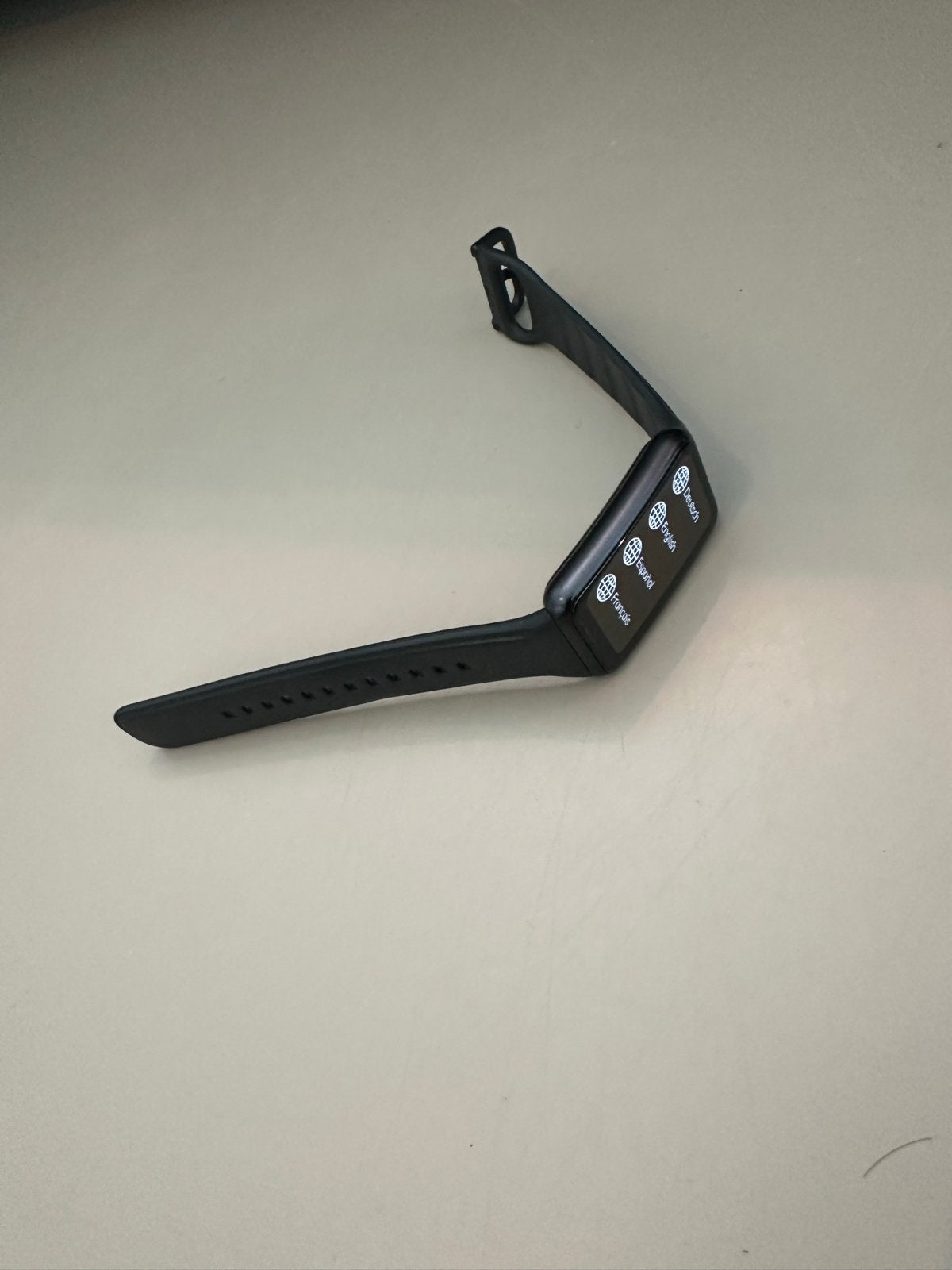 Oppo Watch Free met zwart bandje, Gebruikt, Hartslag, Zwart, Ophalen of Verzenden