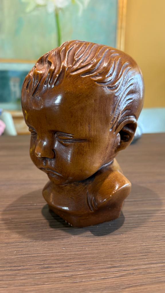Vintage beeldje ‘50-‘60 Gebr. v.Paridon, Verzenden, Europa, Buste, Minder dan 20 cm