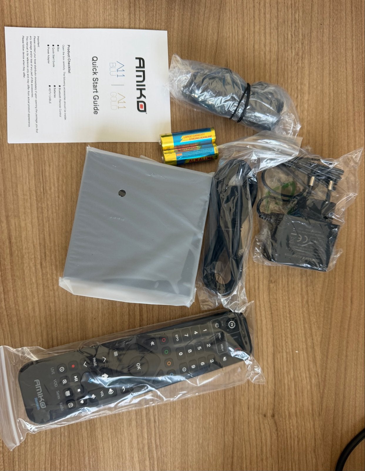 Amiko A11 Blu mediaspeler 32GB/2GB - Nieuw in doos, Ophalen of Verzenden, Nieuw, Zonder harde schijf