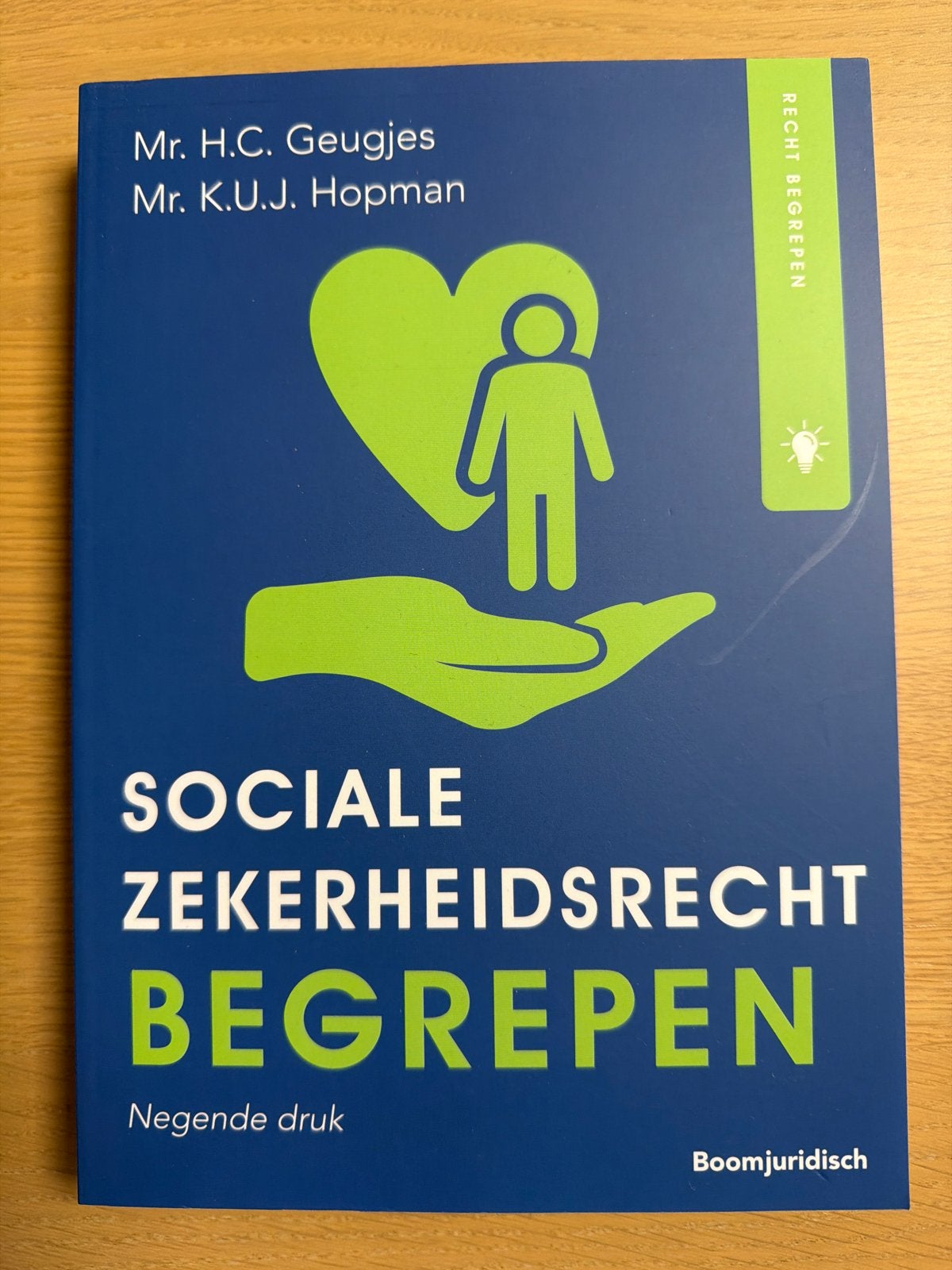 Sociaal Zekerheidsrecht Begrepen - 9e druk, Ophalen of Verzenden, Gamma, Zo goed als nieuw, HBO