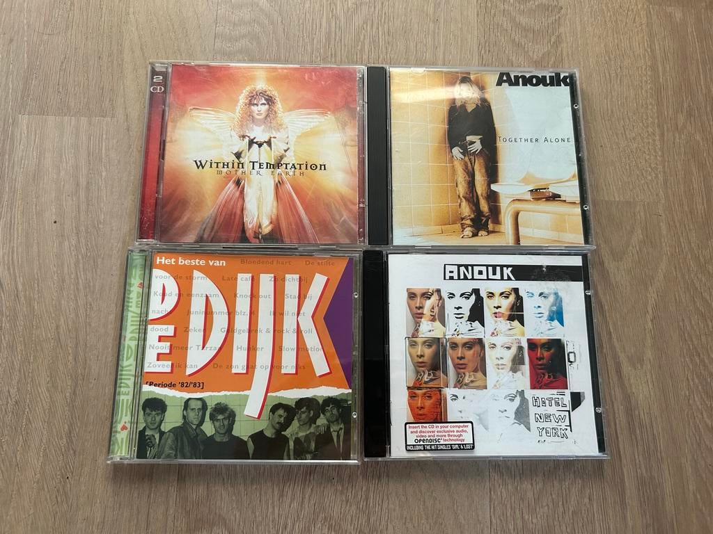 CD's: Anouk, Within Temptation, Het Beste van Q-Music, Cd's en Dvd's, Ophalen of Verzenden, Zo goed als nieuw