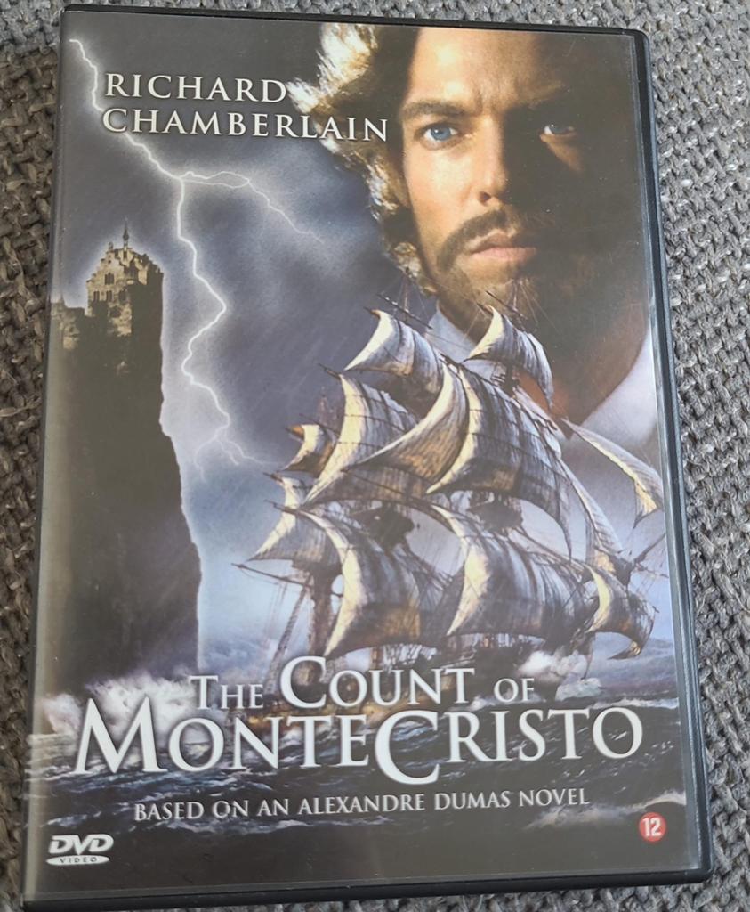 The count of monte cristo alexandre dumas richard chamberlai, Vanaf 12 jaar, Ophalen of Verzenden, Gebruikt