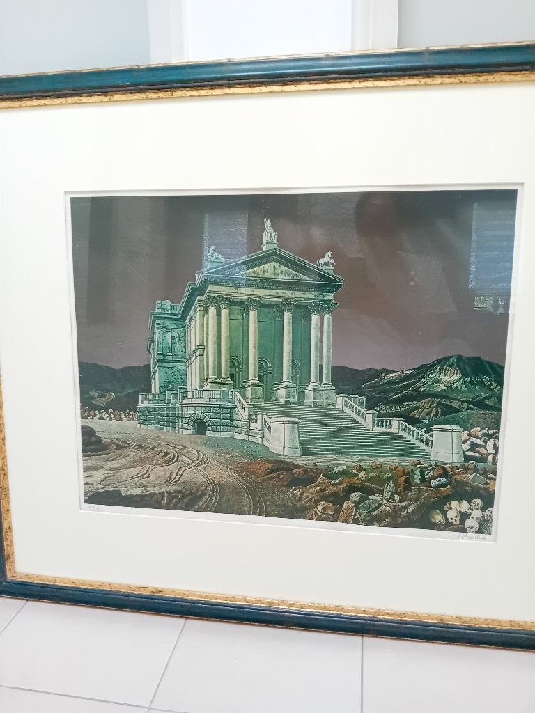 Carel Willink - zeefdruk, Ophalen, Zo goed als nieuw, Grafische vormgeving