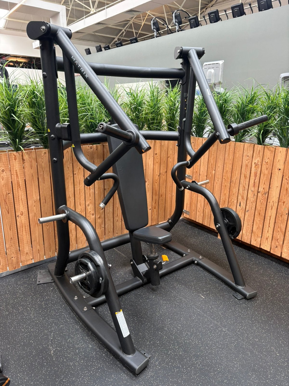Matrix plate loaded chest press, Ophalen of Verzenden, Zo goed als nieuw, Overige typen