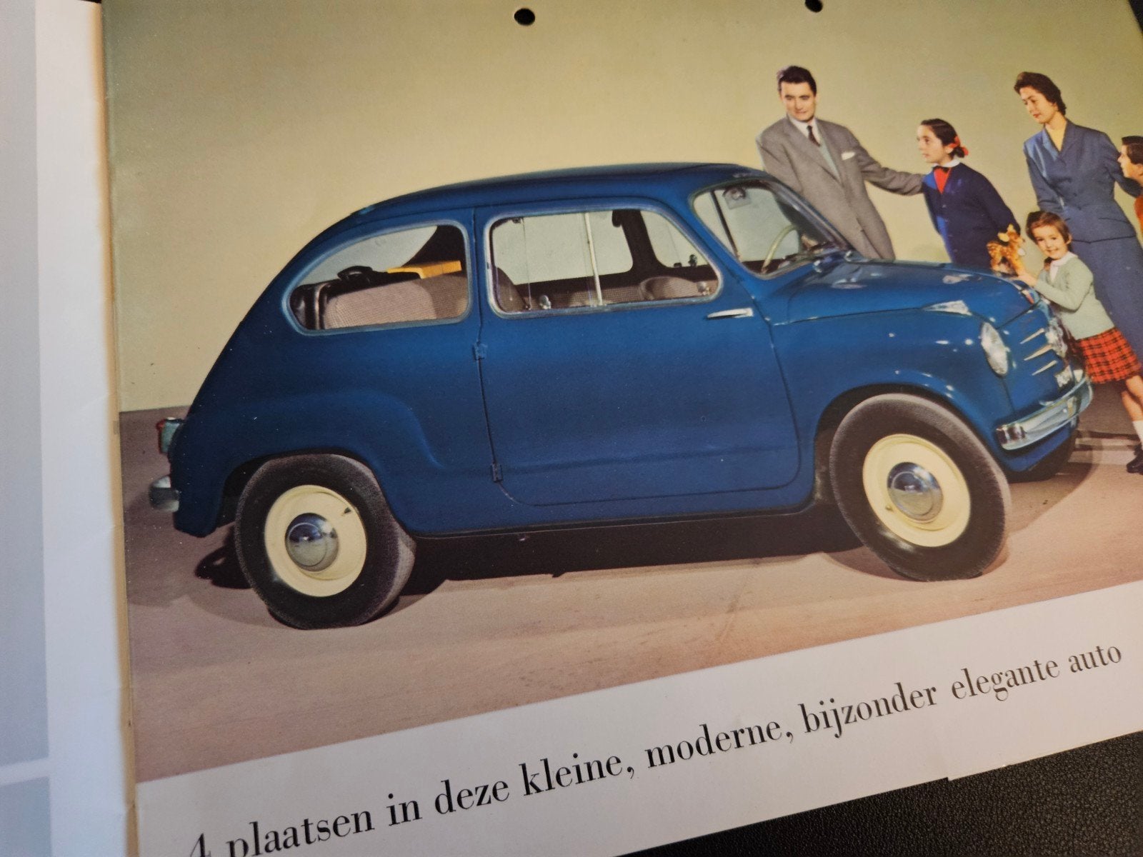 Brochure Fiat 600, Ophalen of Verzenden, Zo goed als nieuw, Overige merken